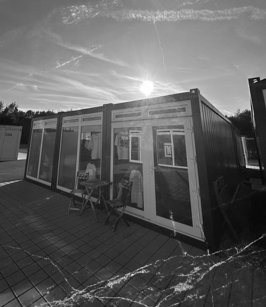 Modular Tattoo Studio Aussenansicht